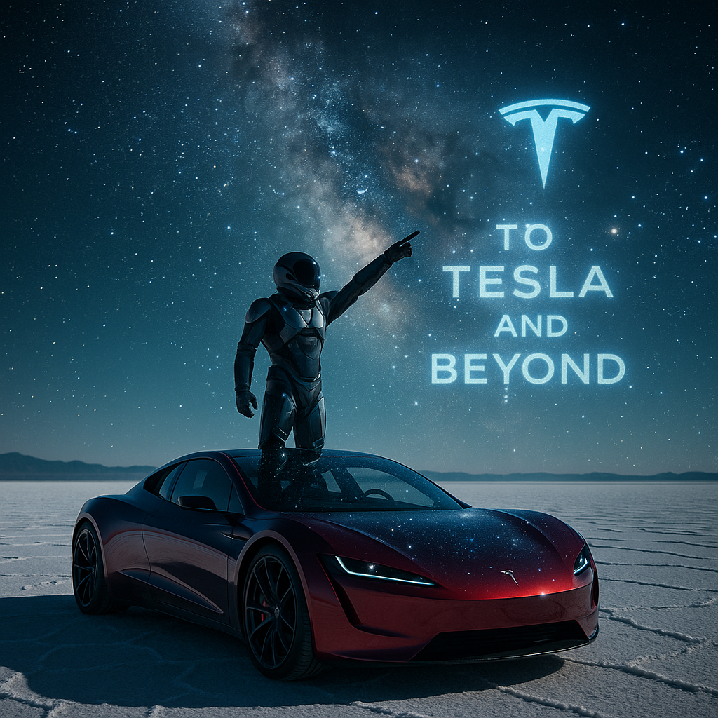 To Tesla and Beyond. Tesla Puns