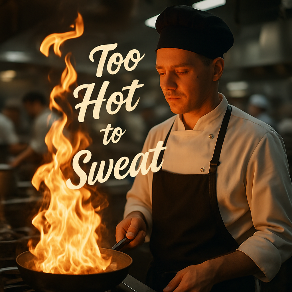 Too Hot to Sweat. Sweat Puns