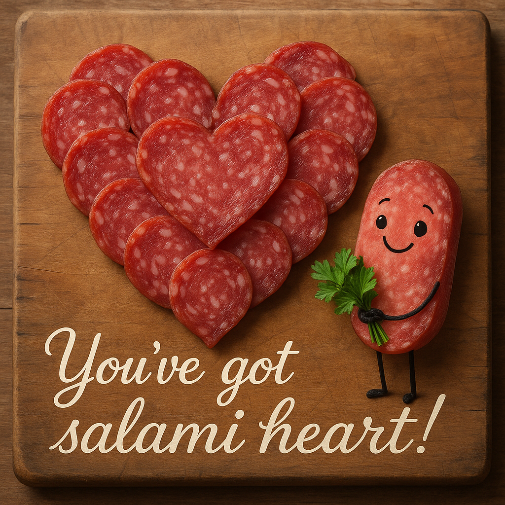 Youve got salami heart Salami Puns