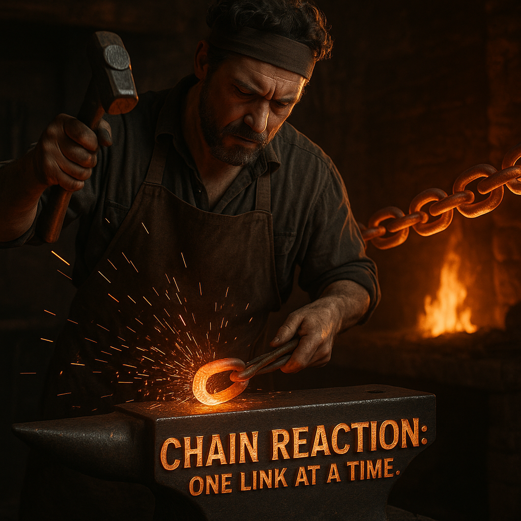 Chain Reaction One Link at a Time. Chain Puns