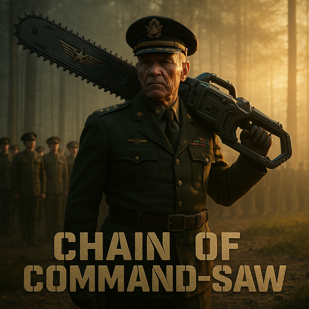 Chain of Command saw Chainsaw Puns