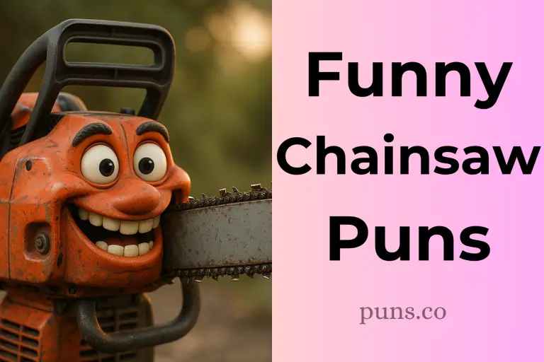 94 Chainsaw Puns That Are a Cut Above the Rest!