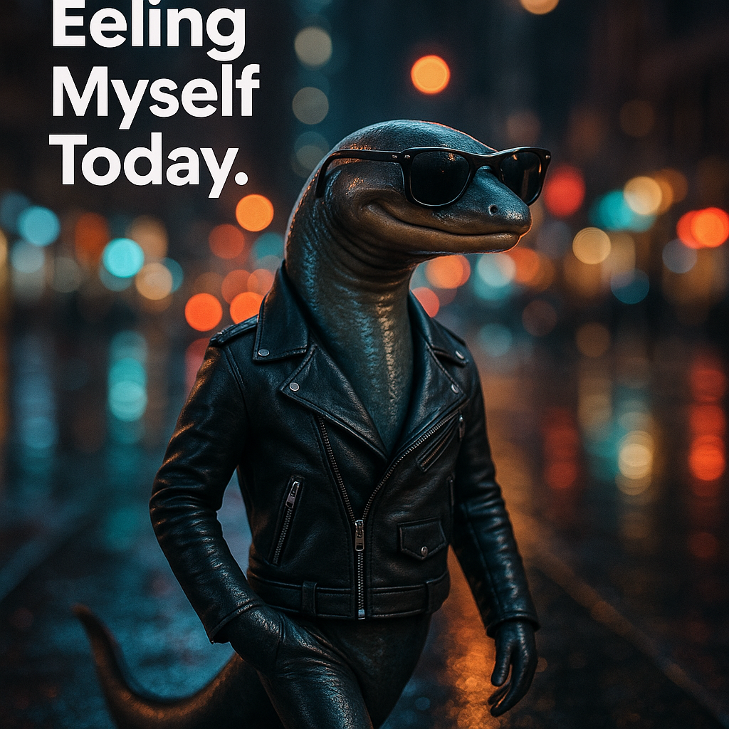 Eeling Myself Today. Eel Puns