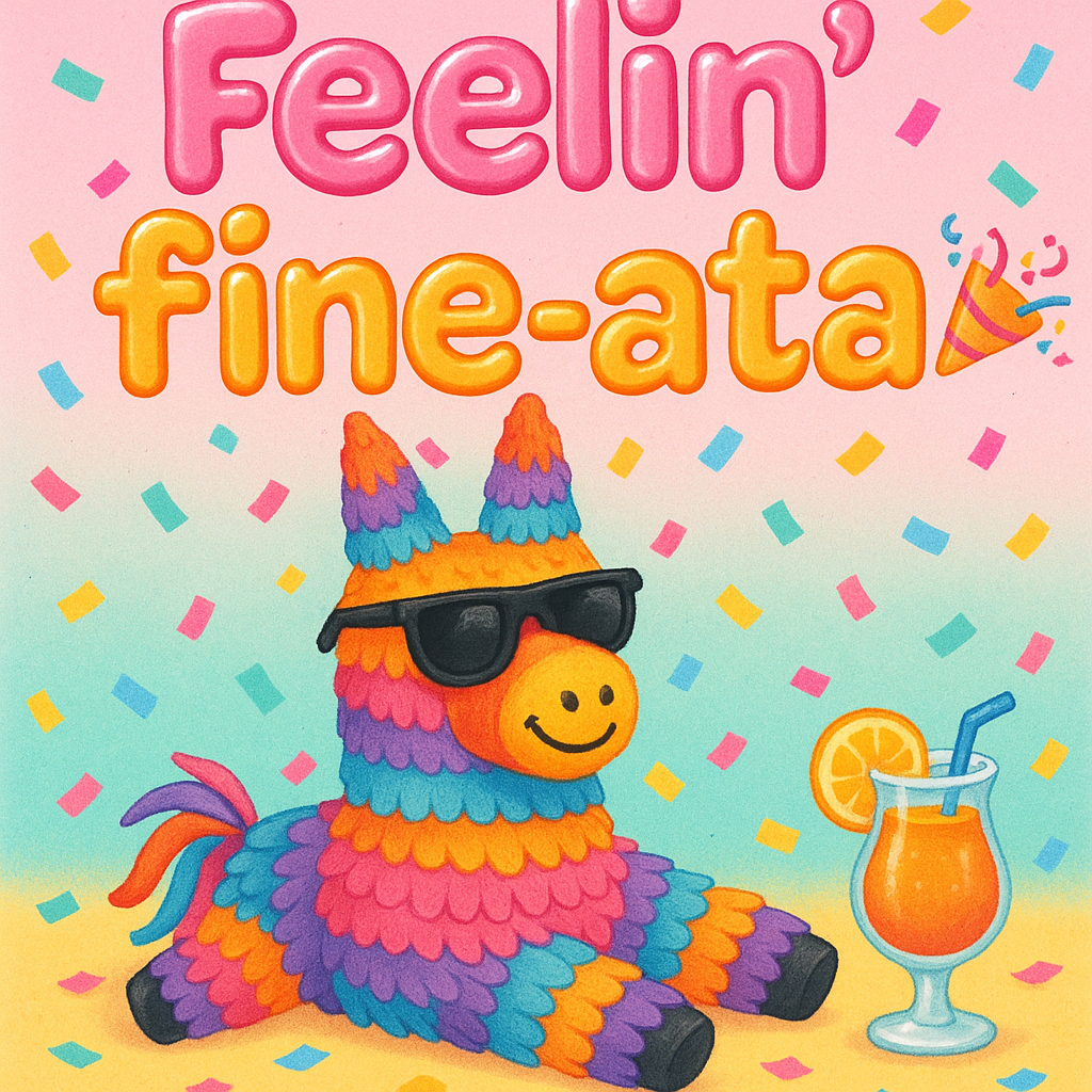 Feelin fine ata Pinata Puns