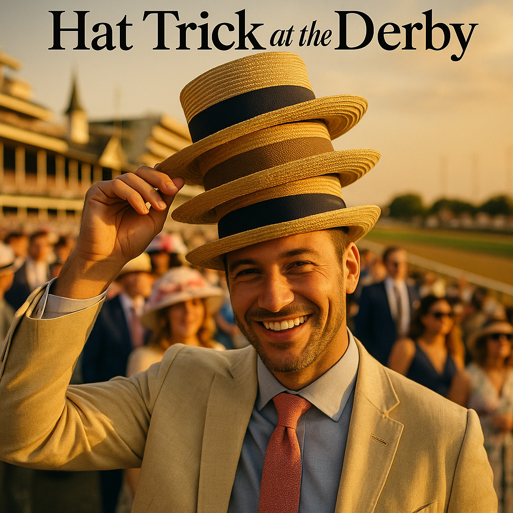 Hat Trick at the Derby Derby Puns