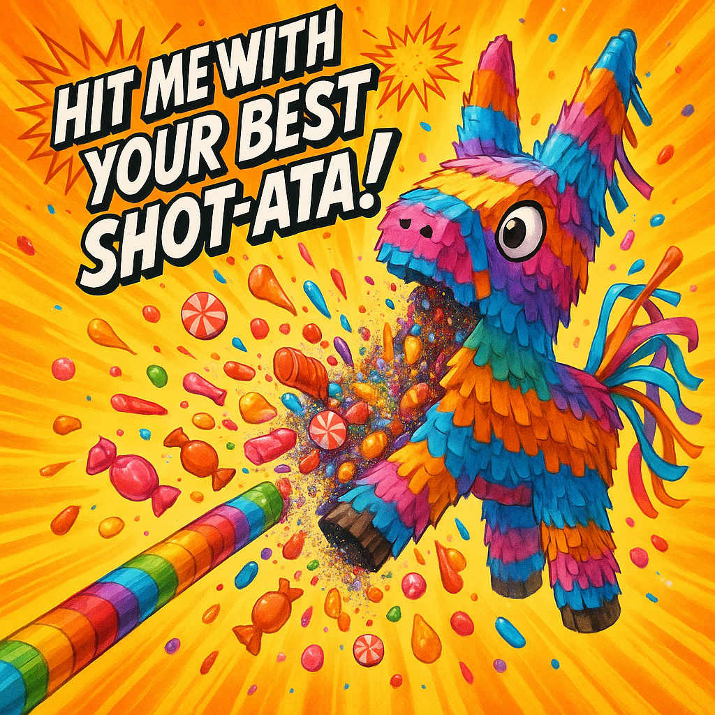 Hit me with your best shot ata Pinata Puns