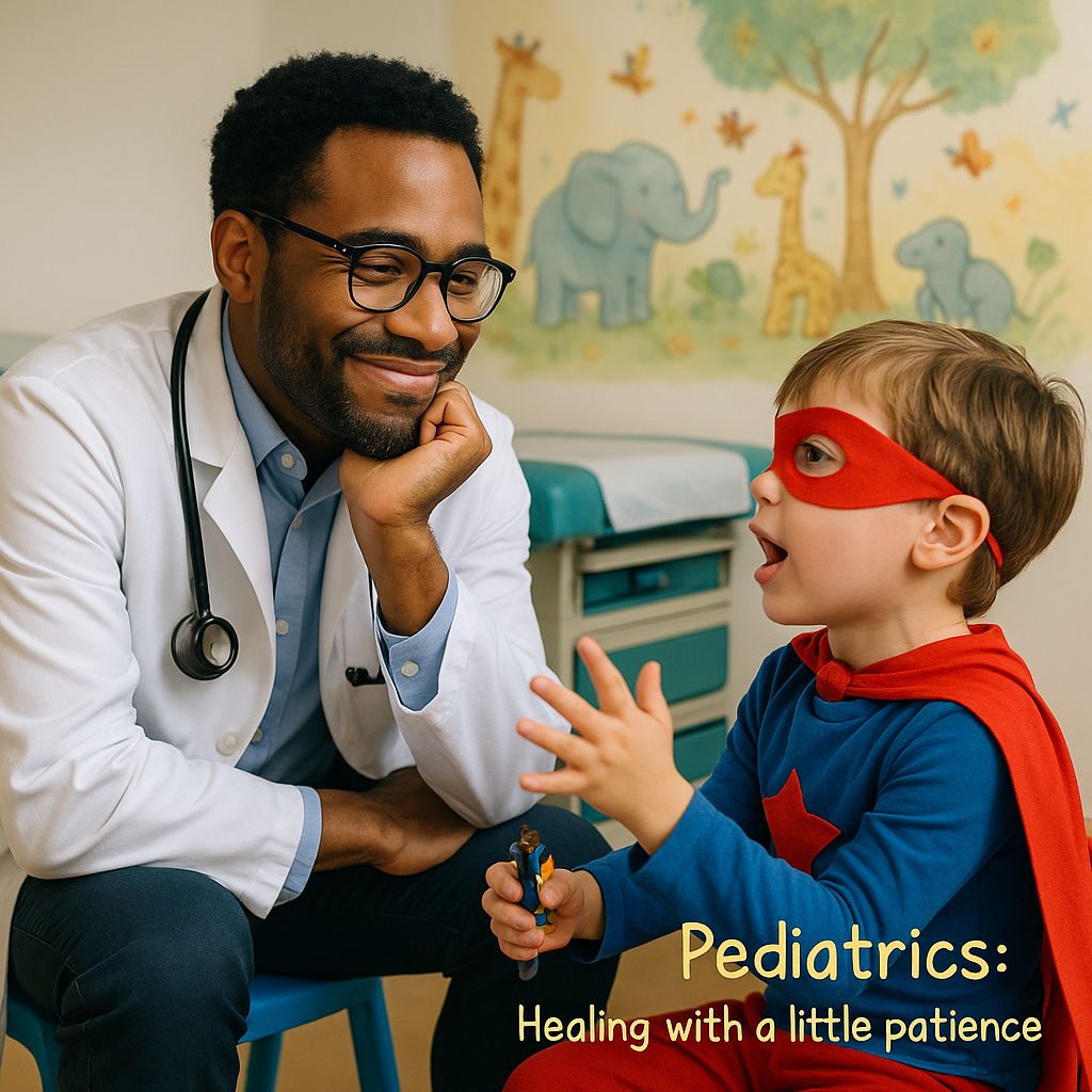 Pediatrics Healing with a little patience Pediatrics Puns
