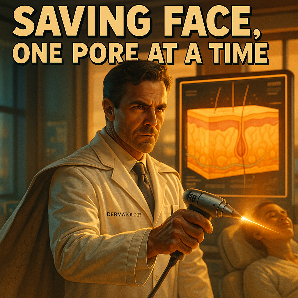 Saving face one pore at a time Dermatologist Puns