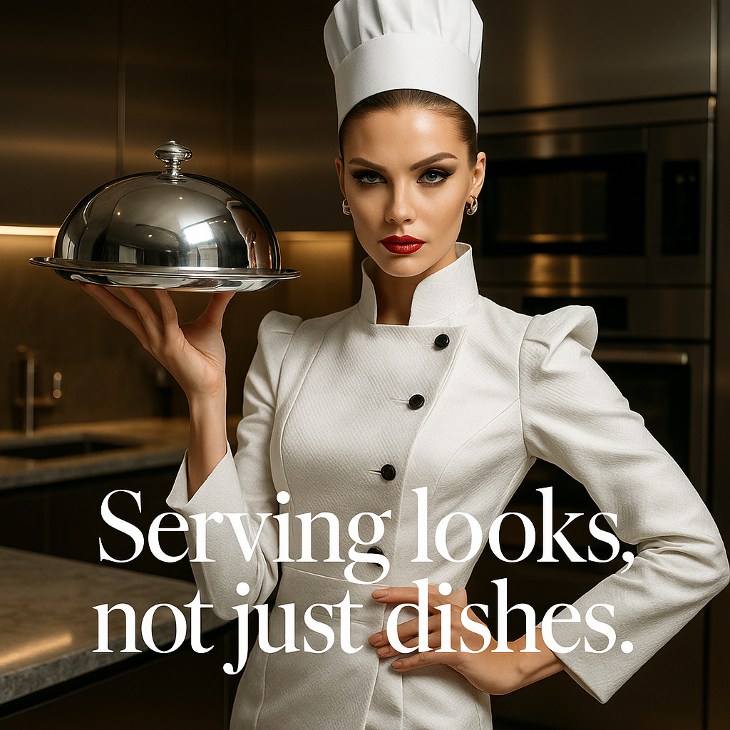 Serving looks not just dishes Dish Puns