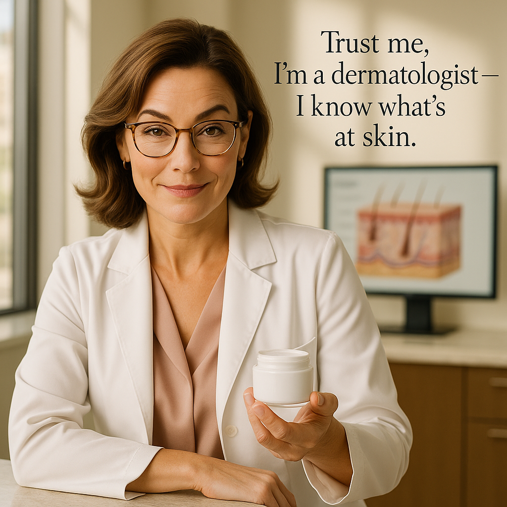 Trust me Im a dermatologist — I know whats at skin Dermatologist Puns