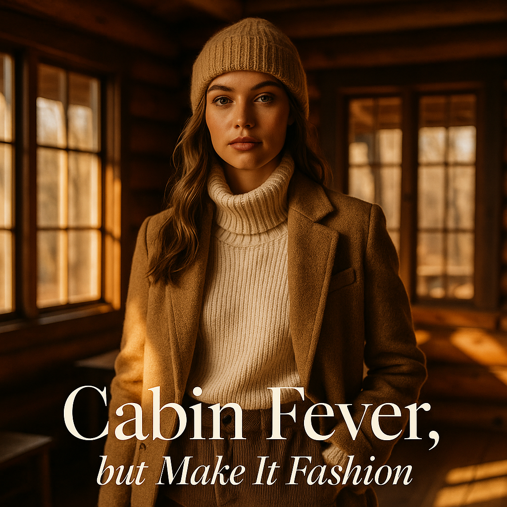 Cabin Fever but Make It Fashion Cabin Puns