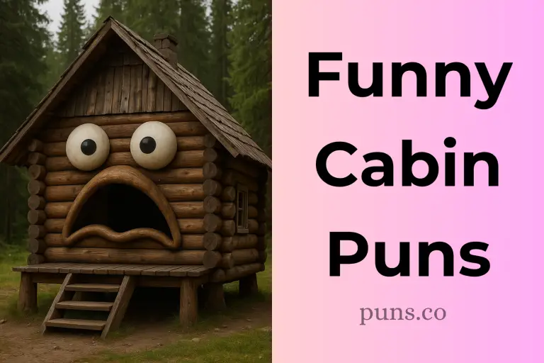 102 Cabin Puns That Logically Wood Make Anyone Laugh!