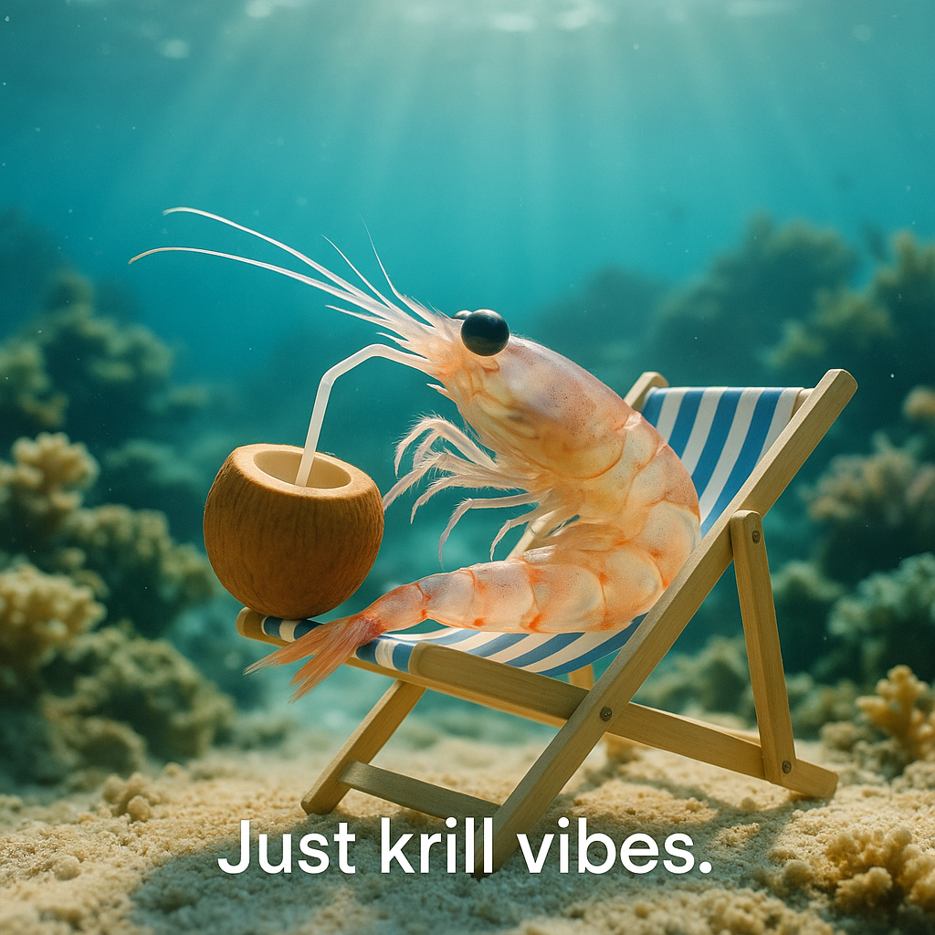 Just krill vibes Krill Puns