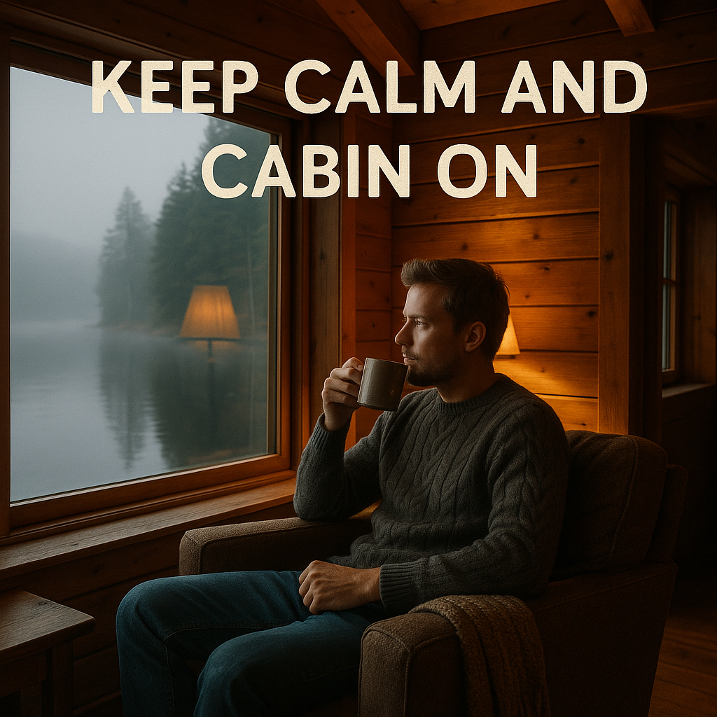 Keep Calm and Cabin On Cabin Puns