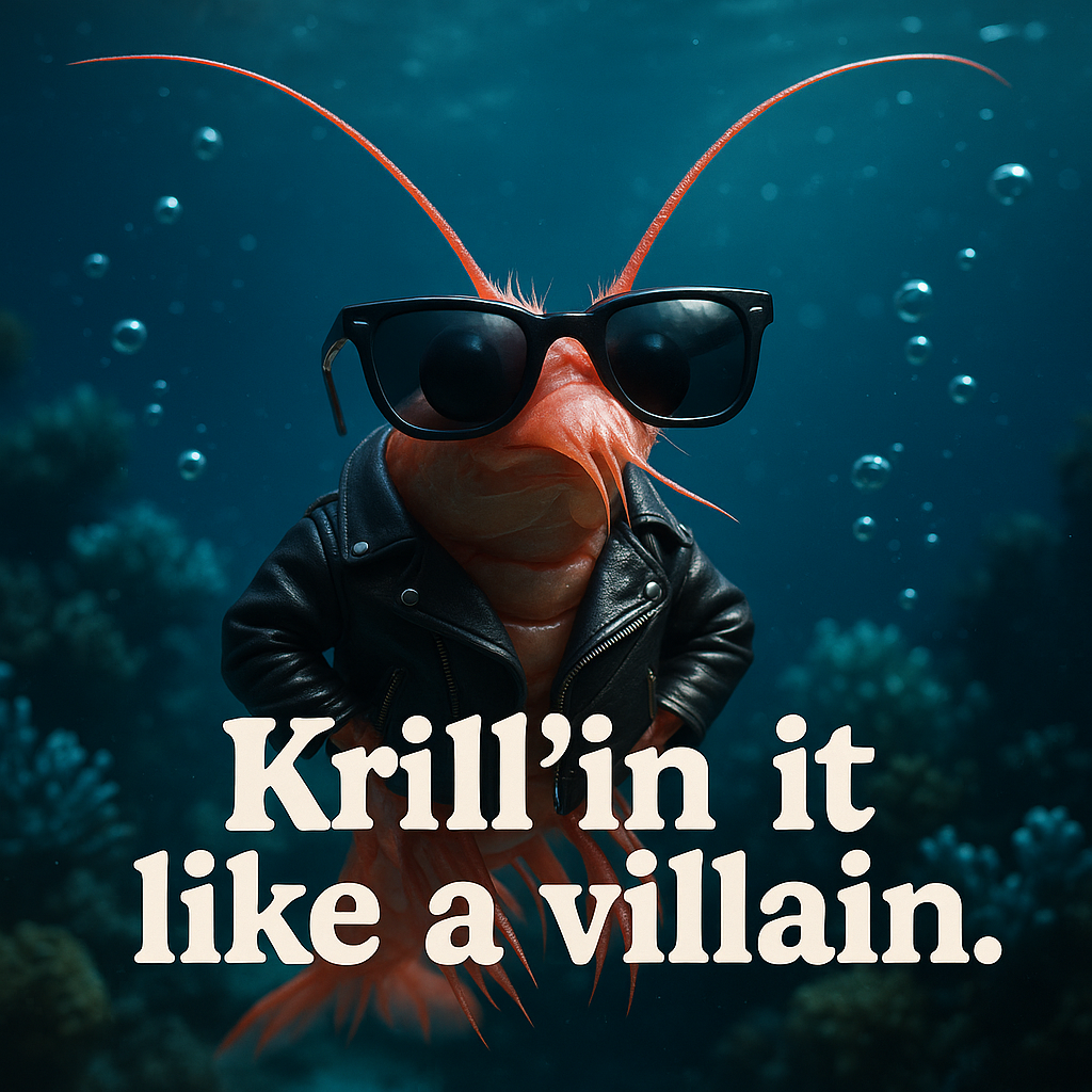 Krillin it like a villain Krill Puns 1