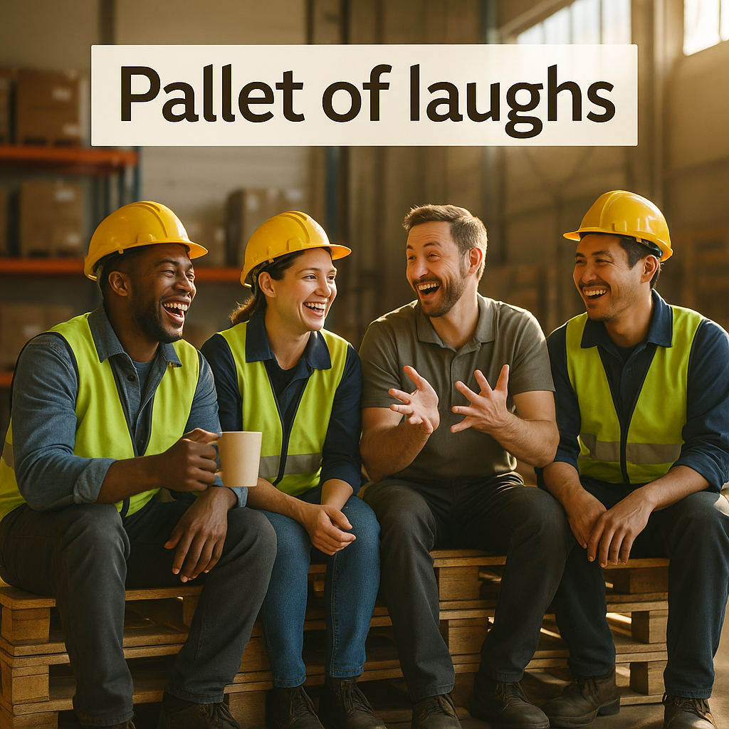 Pallet of laughs Pallet Puns