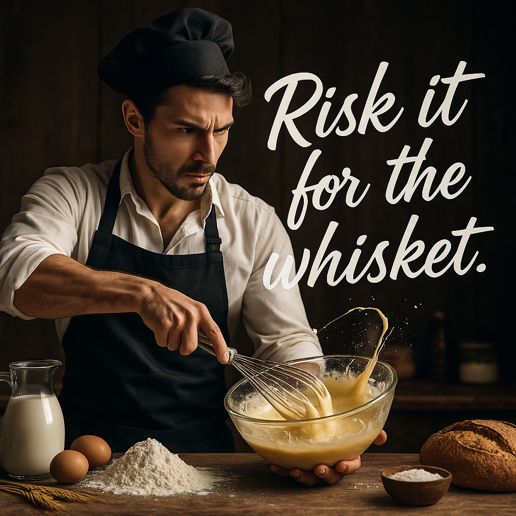 Risk it for the whisket whisk Puns