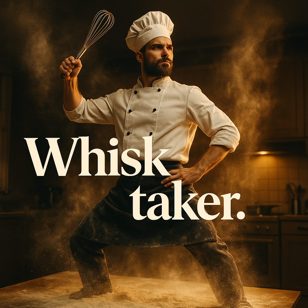 Whisk taker whisk Puns