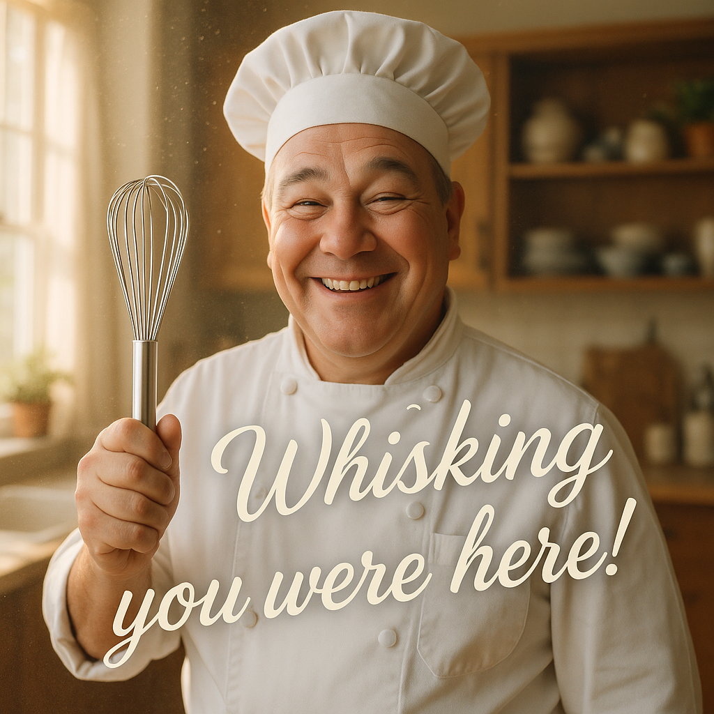 Whisking you were here whisk Puns