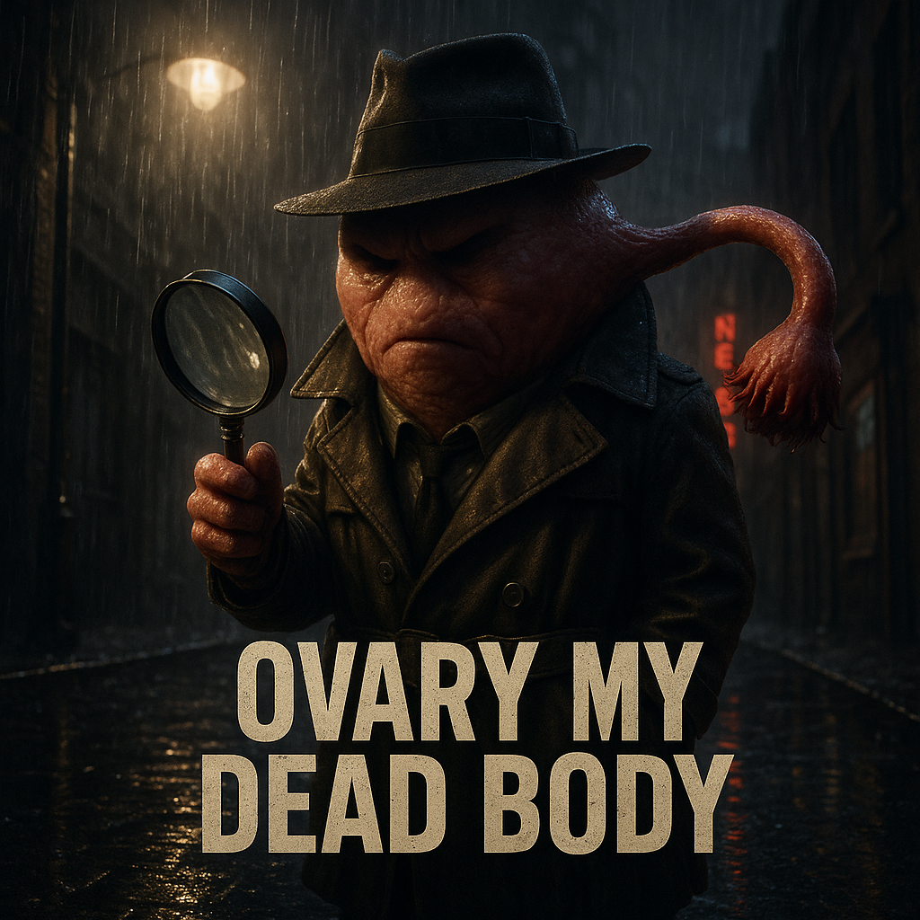 Ovary My Dead Body Ovary Puns