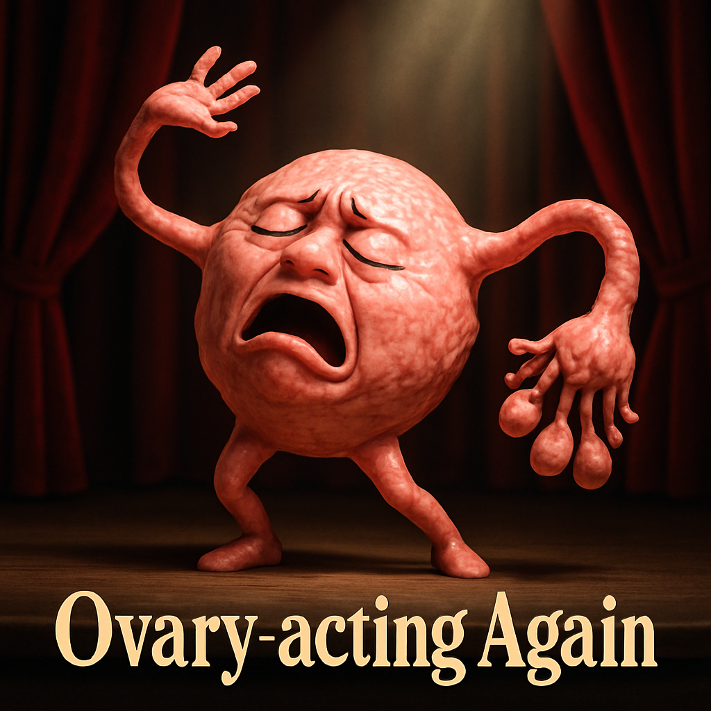 Ovary acting Again Ovary Puns